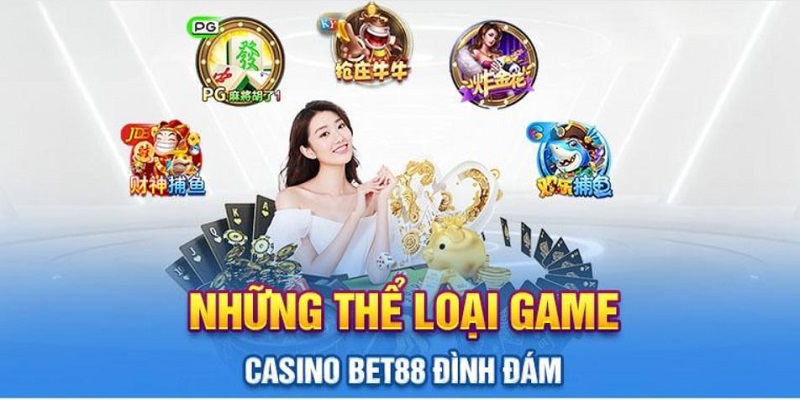 Tựa game hấp dẫn nhất mọi thời đại của Bet88 Casino